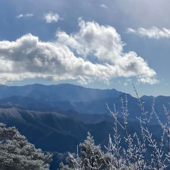 瑞牆山や金峰山も見えてきた！！(^^)
積雪量にもよるけど、近いうちに久しぶりに行きたいな♪♪