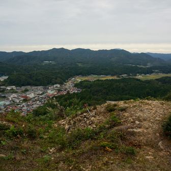 眼下は赤名の町並み