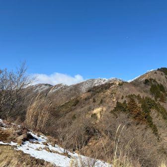 政次郎ノ頭より新大日〜塔ノ岳