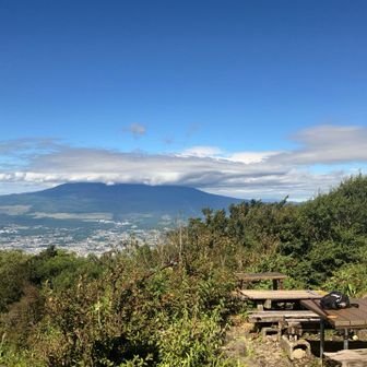 雲の帽子をかぶってます🗻
