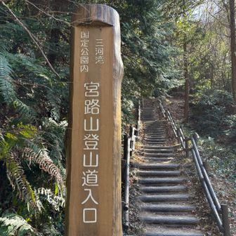 駐車場からすぐのらところに
登山道入口ーgo!!