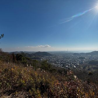 高砂方面と播磨灘、淡路島も見えました🎶