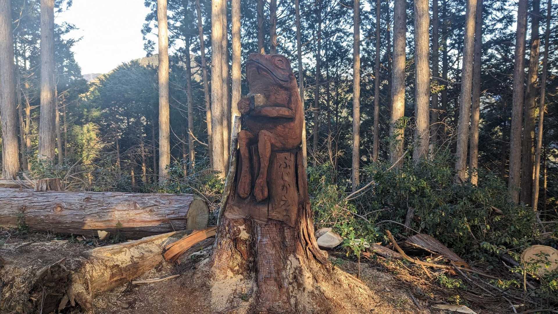天神神社登山口-女夫山-松本峠-城山 往復コースの写真
