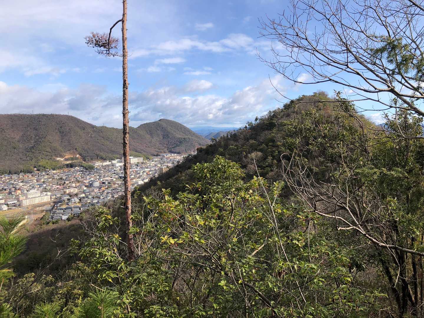 先程まで居た野一色権現山