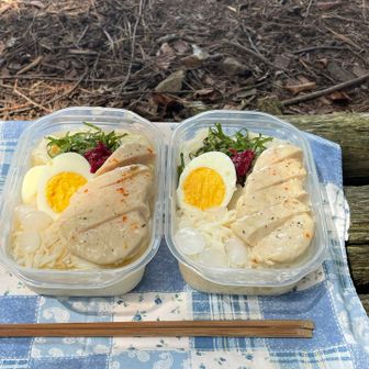 山友さんに美味しい素麺をご馳走になりました🙏😋ボリュームたっぷり💯