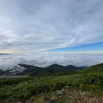 少し雲は減った