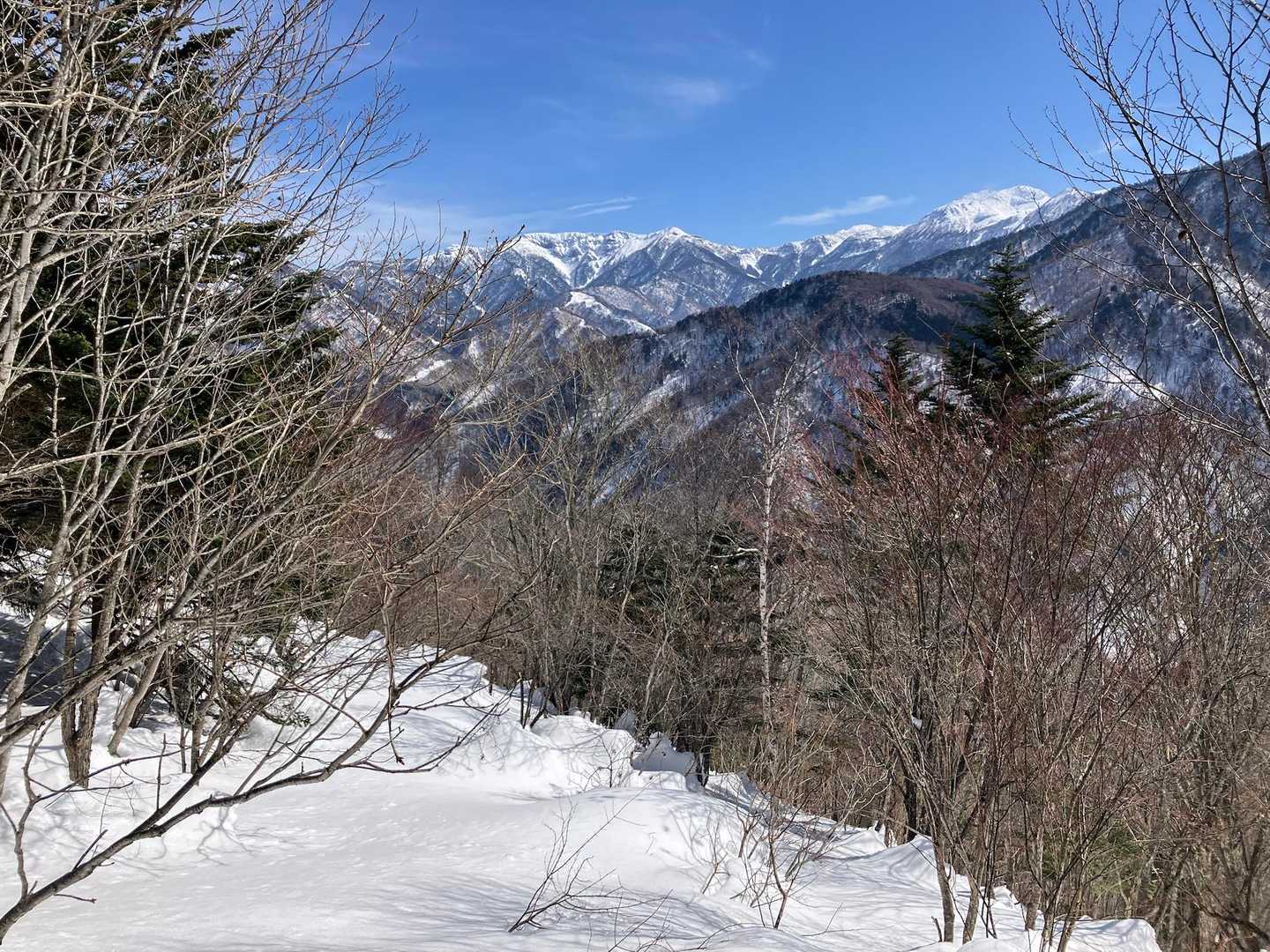 下山もずーっと絶景を眺めながら！