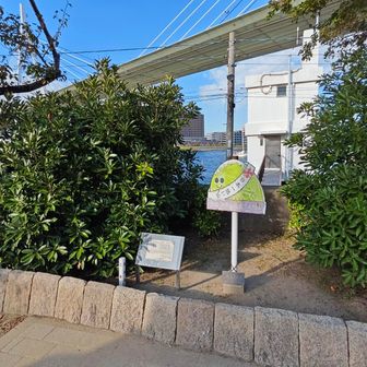 今日最後のピーク、天保山到着🙌
標高4.53m、二等三角点がある山では日本で一番低い山だそうです🔺

最後、遠かった〜😅