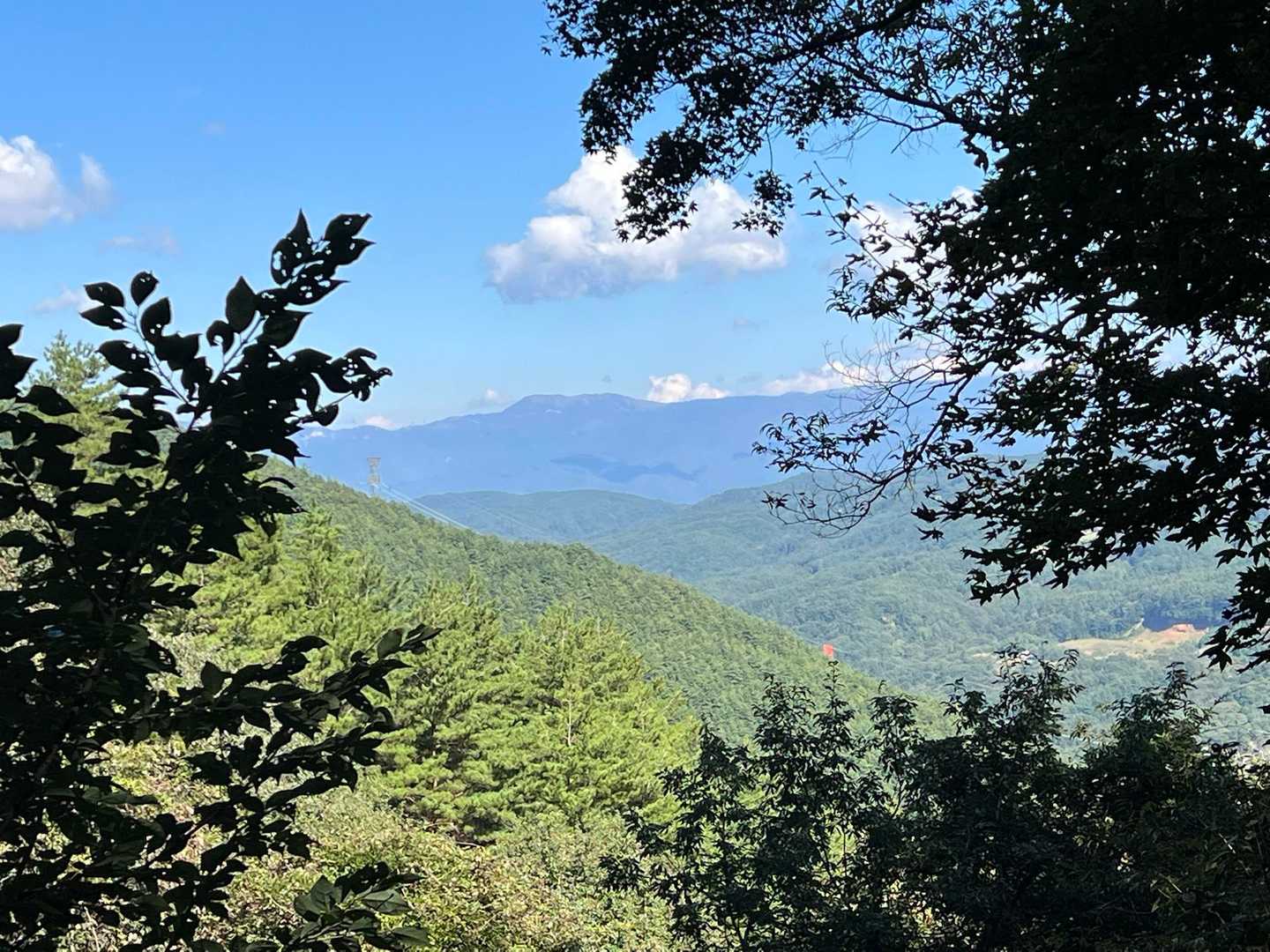 チラッといい景色😊