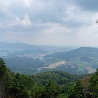 うっすら筑波山