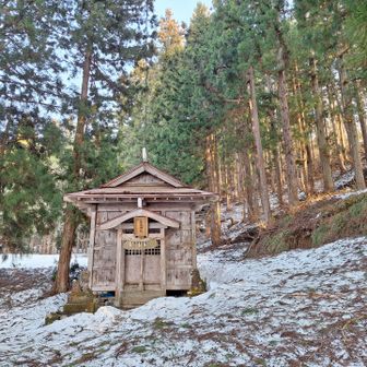 日曜の夕方はひとけが少ない鳥坂神社