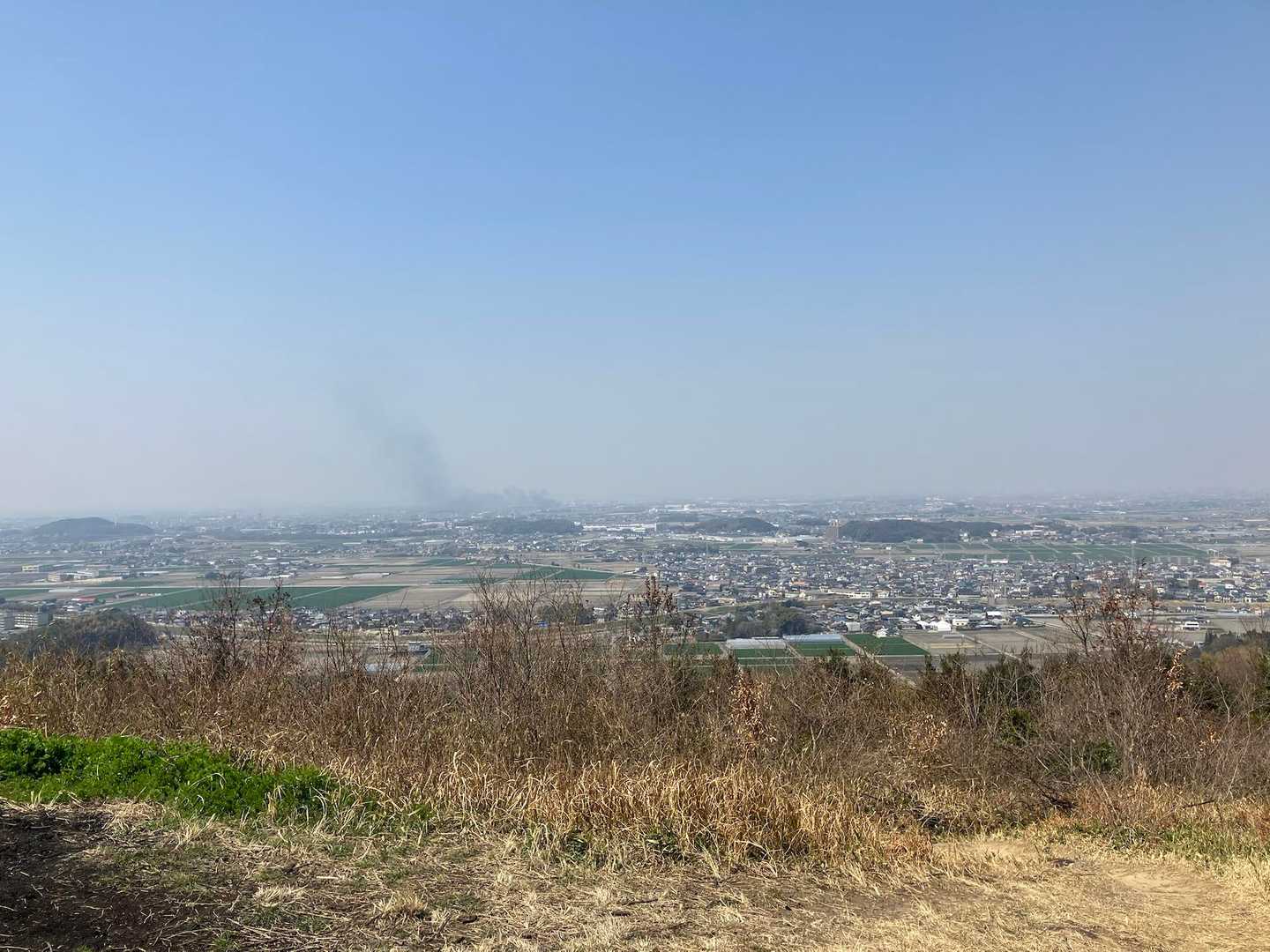 万灯山頂上