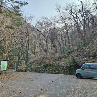 広い駐車場です。