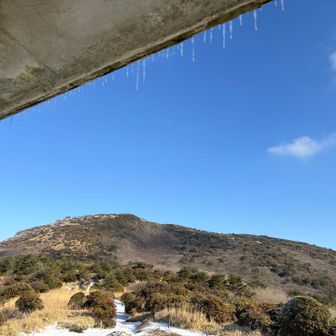 小っちゃなツララと黒岩山
ここでチェーンスパイク装着⛓️
