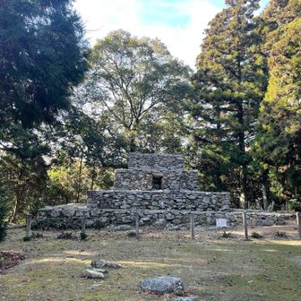 熊山遺跡。昔の人はすごいです。