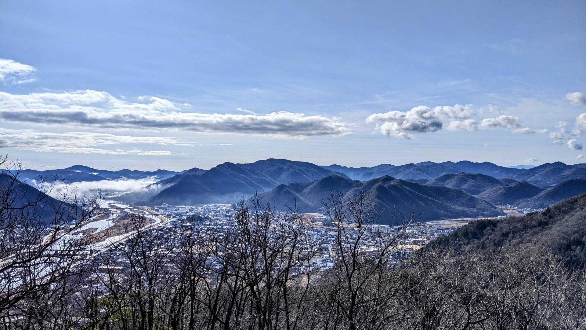 生駒山登山口-馬の蹄跡-生駒山-大鳥山-羽山-上郡アルプス 周回コースの写真