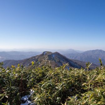 能郷白山とか荒島岳方面（でよかったかしら？）