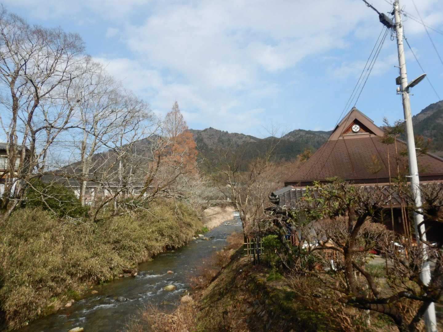 戸寺バス停-江文神社-金毘羅山-翠黛山-焼杉山-大原バス停 縦走コースの写真