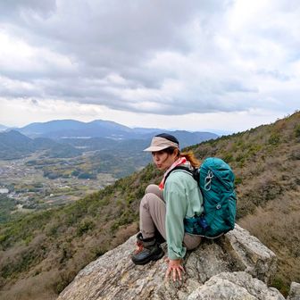 きのこちゃんは
「ここは私にはまだ少し早い」との事。
でも、前は挑戦しなかった岩場にも挑戦して、その気持ちがかっこいいよね🥹