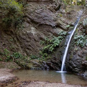 今の時期は水量が少ないなあ