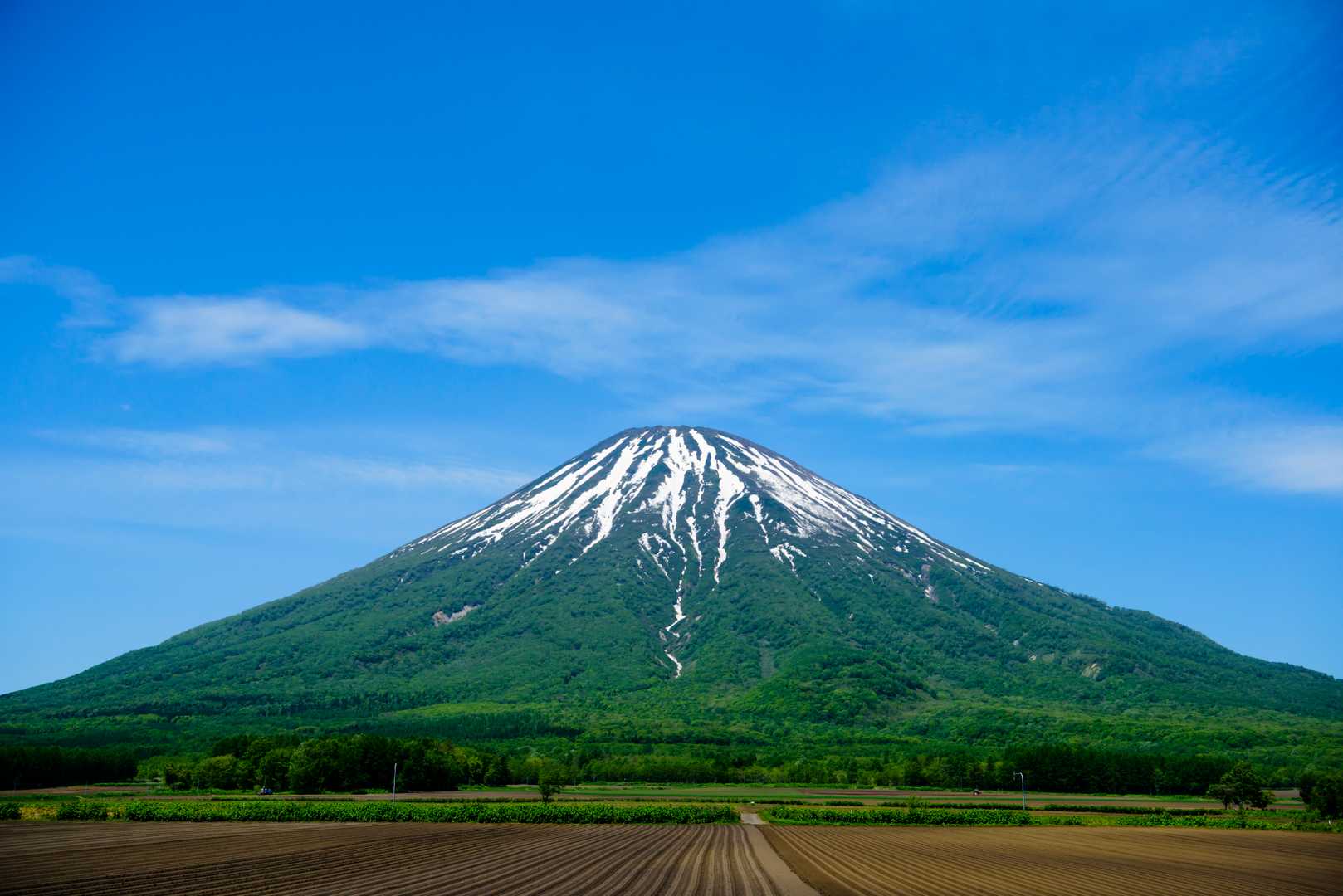 羊蹄山の写真