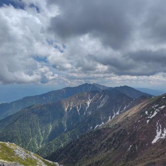 空木岳がよく見えます