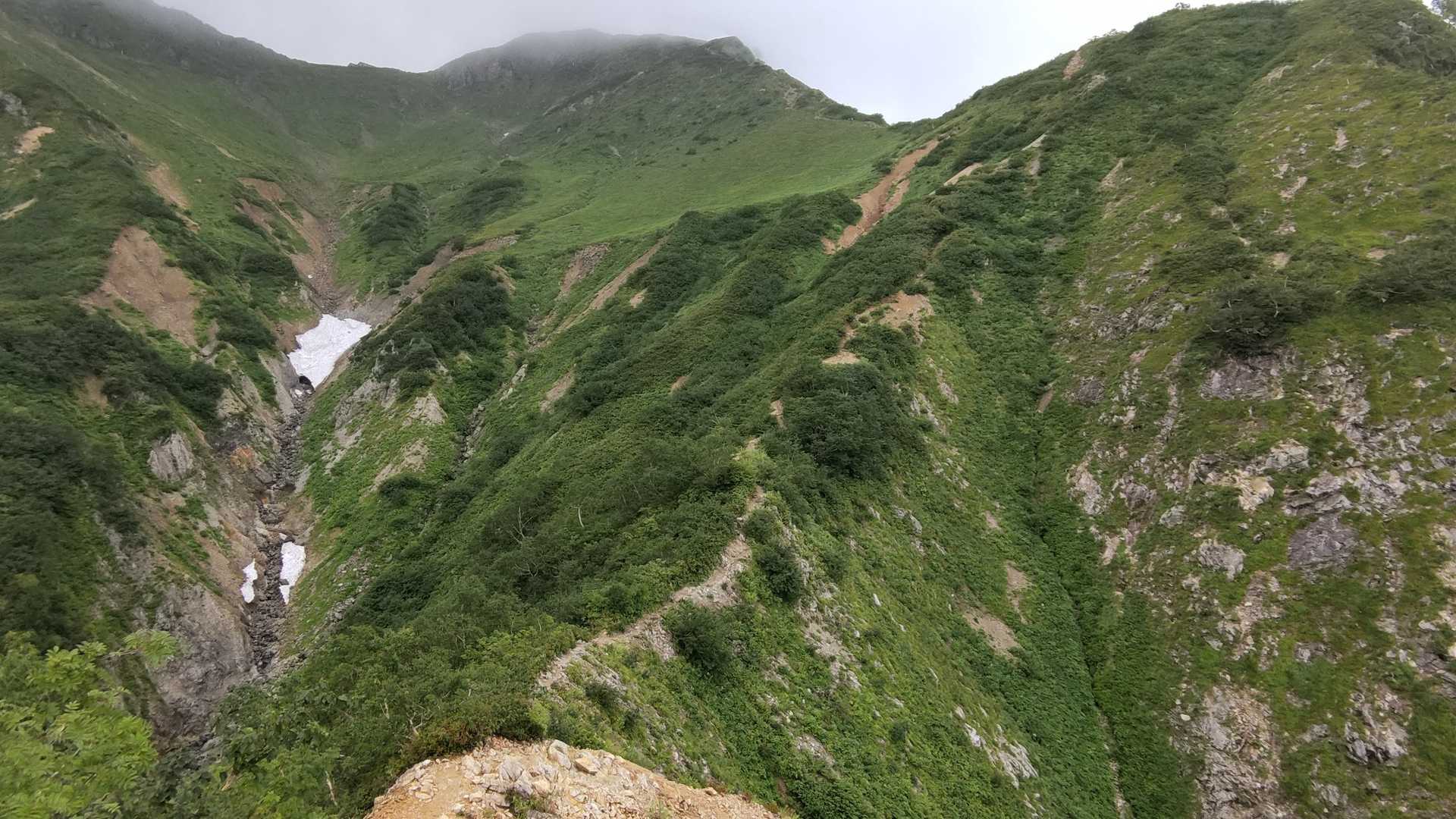 稜線キレイ✨だけど…スリリング？😅
通ったら全然大丈夫でした✌️