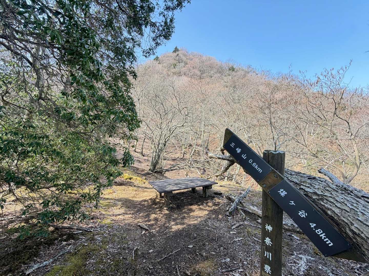 看板の傾きが、あの登りのキツさを表してます。😂