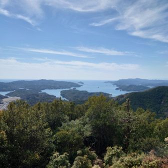 貸し切り展望台でゆっくりお昼🍙