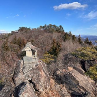 小天狗⛰️
ここからなら、烏帽子岩も確認できますね