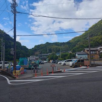 8時半ころの駐車場。