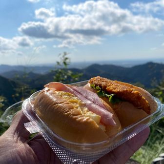 軽めに２色パン🥖