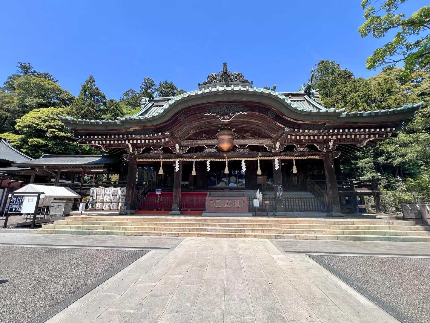 帰りに筑波神社でお参りをし御朱印を頂いたら⛩️