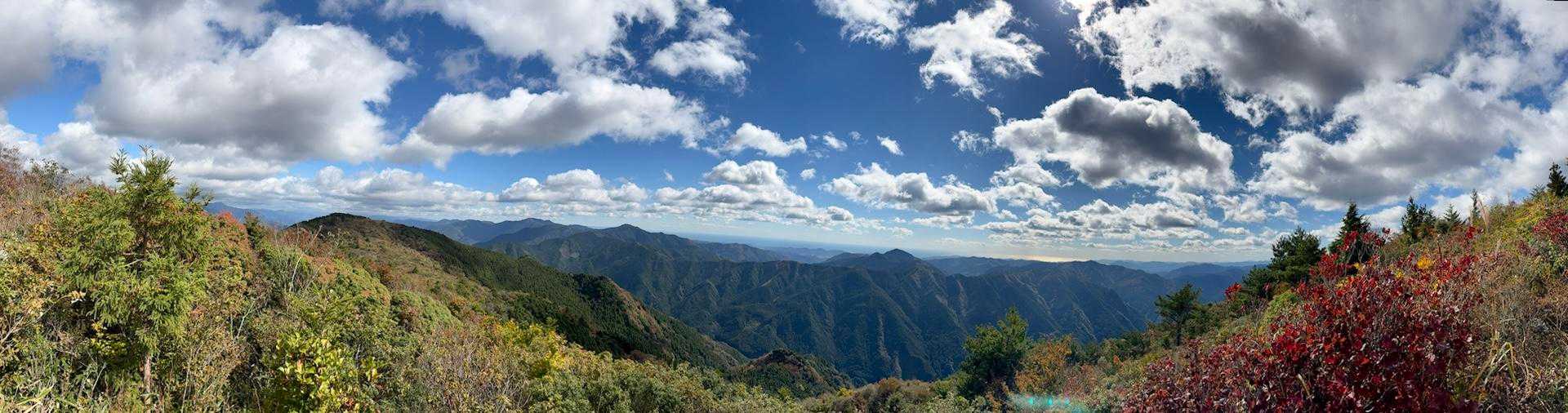 岩の上から今日一番の眺望✨