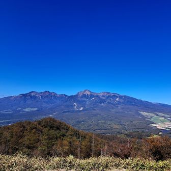 平沢山からも八ヶ岳連峰