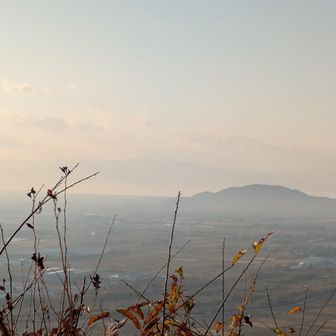 琵琶湖は見えません、
