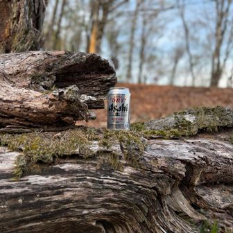萱小屋で買ったビール
