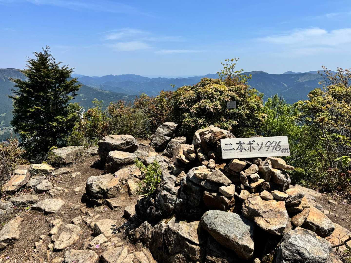 後古光山-古光山-亀山-亀山峠 周回コースの写真