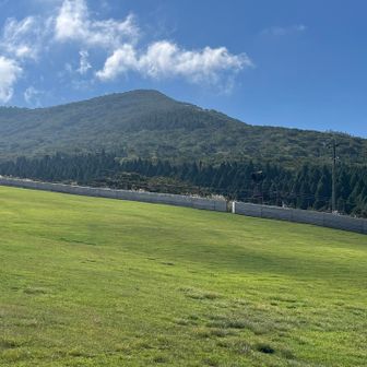 スキー場と漁師山