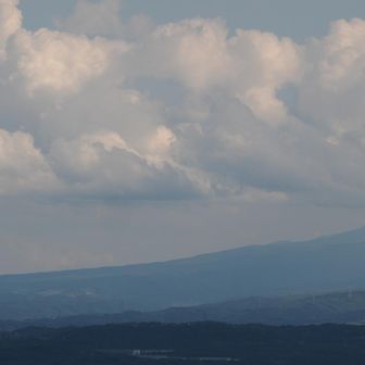 富士山は見えない