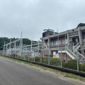 次は雌龍籠山の近くに行ってみます
ここには水力発電所があります