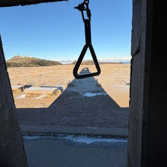 塔の鐘🔔、鳴らせます！
鳴らしときました😄