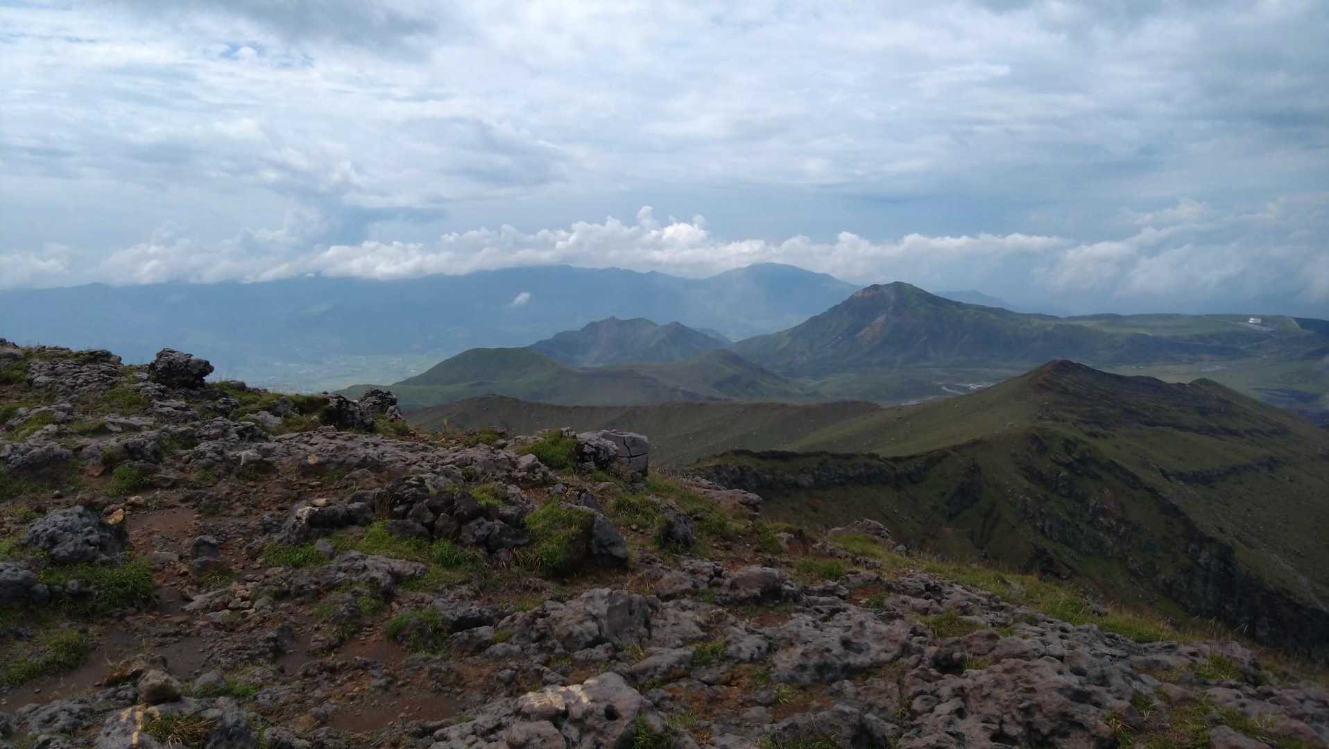 仙酔峡登山口-中岳-高岳 往復コースの写真