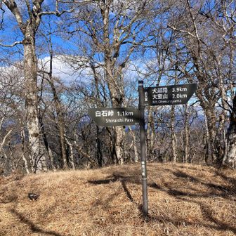 はい、着きました〜前大室。
こちらも展望なし🙅‍♂️