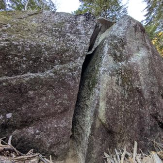 桃太郎岩、思いの外デカイ🤩