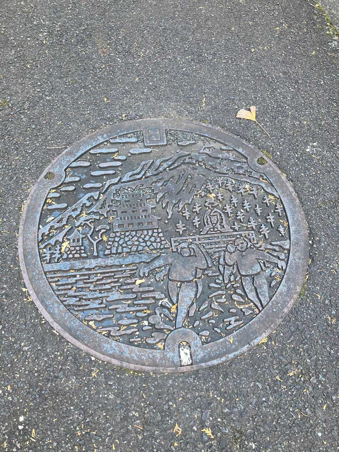 小田原のマンホール🕳️🏯
