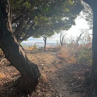 モデルコースにはなかった嵩山に寄ってみました。