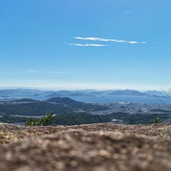 八畳岩から広島湾
