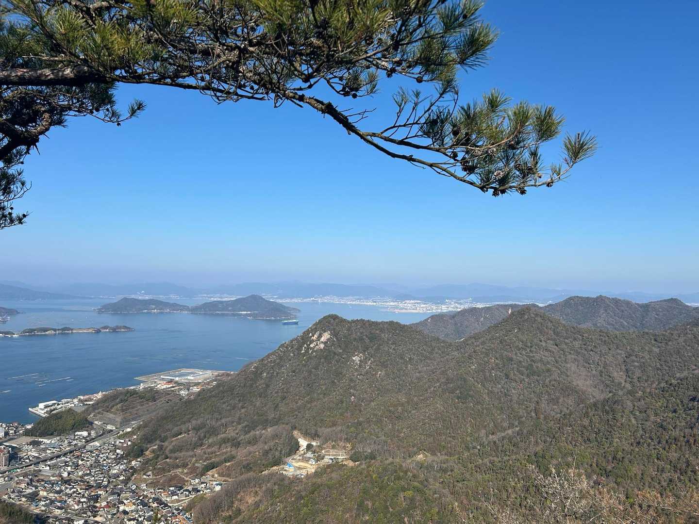 ずっと海を感じる山なのがいいね！
