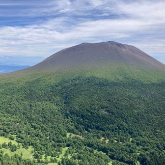 第二外輪山　前掛山　カッコイイ😁